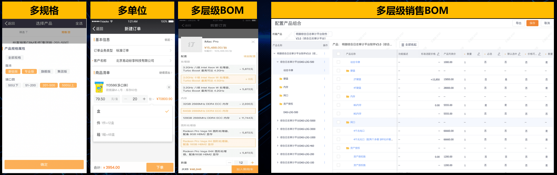 产品销售BOM